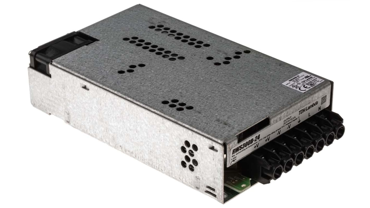 お買い得モデル 12.5A dc 24V スイッチング電源 TDKラムダ | RWS300B-24 300W RS | 電源ユニット