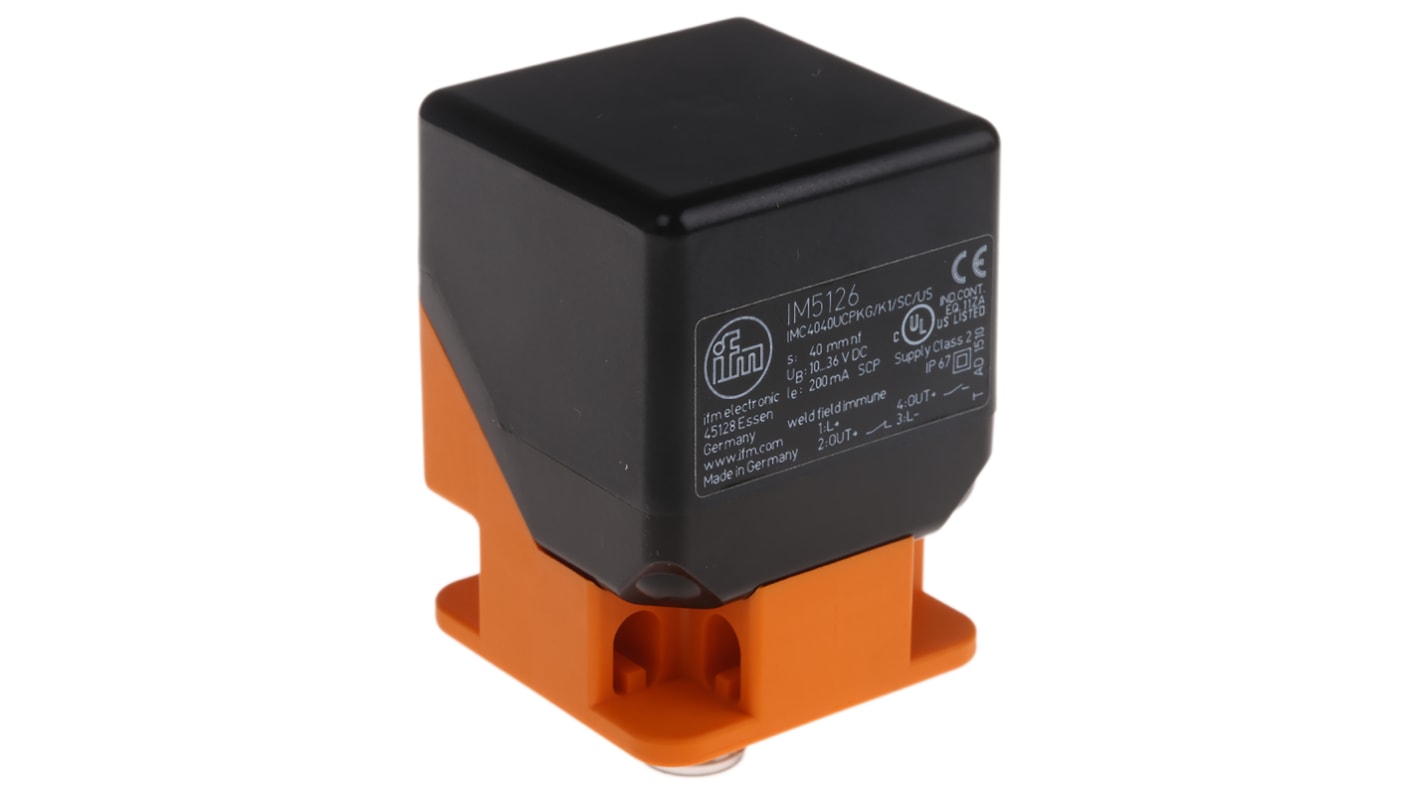 Rs-Online Sensore di prossimità a parallelepipedo ifm electronic rilevamento 40 mm 10 → 36 V c.c