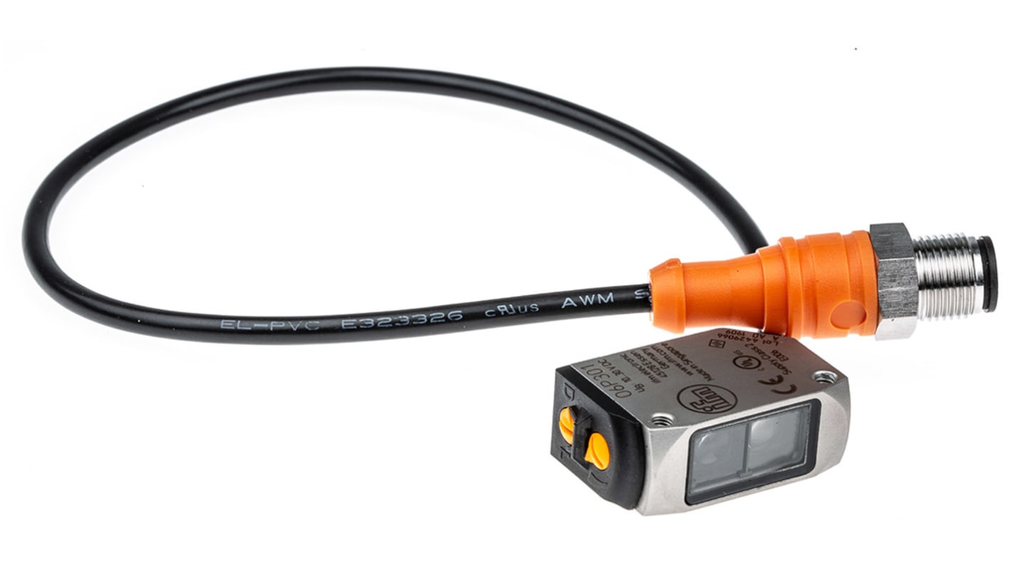 Rs-Online Sensore fotoelettrico Rettangolare ifm electronic a retroriflessione rilevamento 50 mm → 5 m. uscita PNP