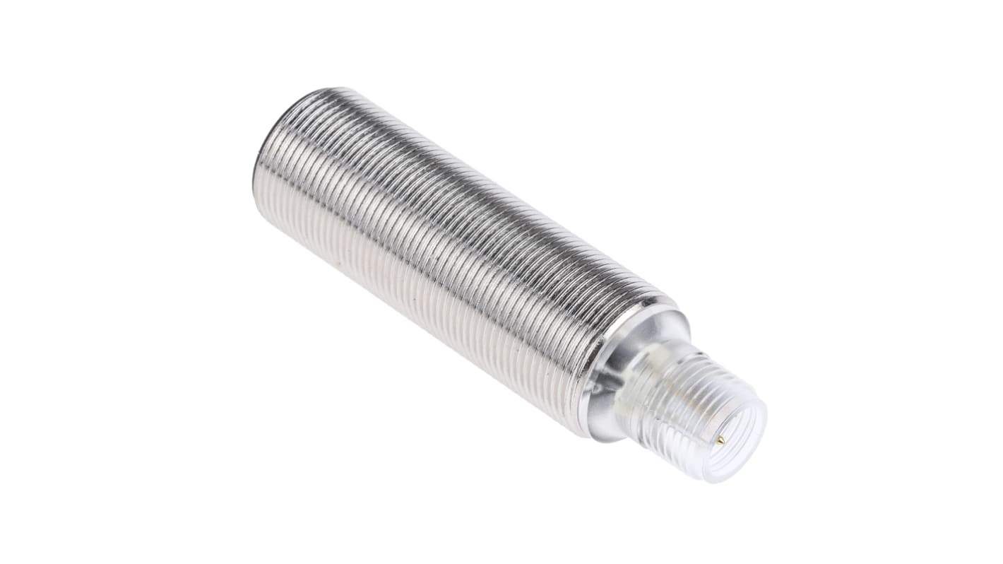 BALLUFF Inductive Barrel-Style Proximity Sensor, M18 x 1, 8 mm Detection, PNP Output, 12 → 30 V dc, IP68