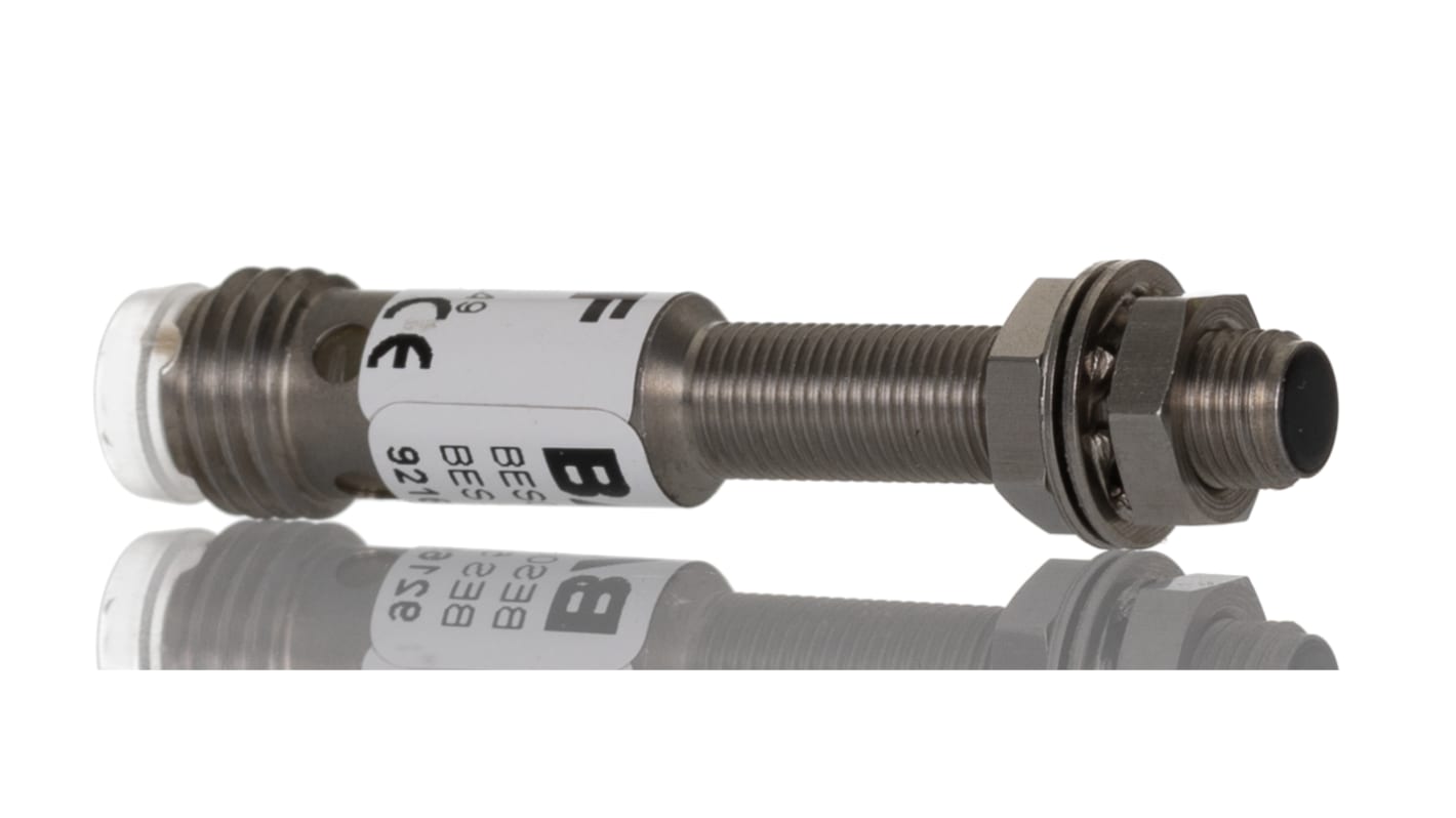 Rs-Online Sensore di prossimità Cilindro filettato BALLUFF M5 rilevamento 1 5 mm 10 → 30 V c.c