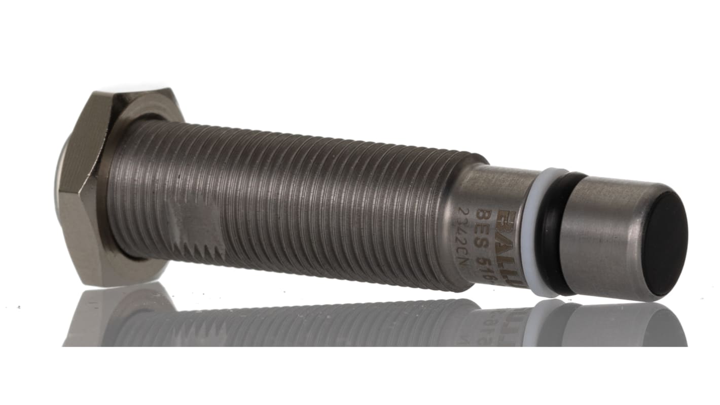 Rs-Online Sensore di prossimità Cilindro filettato BALLUFF M12 rilevamento 1 5 mm 10 → 30 V c.c
