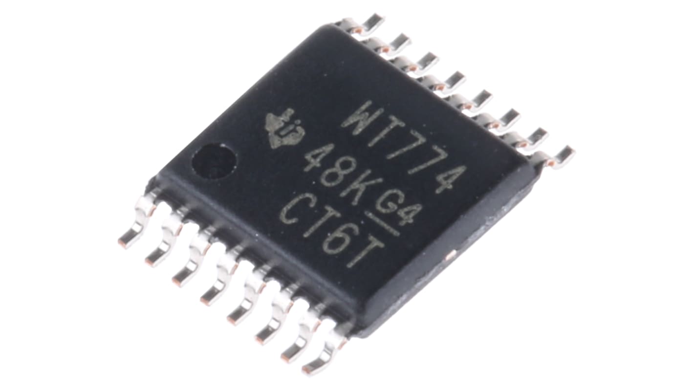 Texas Instruments SN74AVC4T774PW, Dual Bus Transceiver, 4-Bit Non-Inverting 3-State, 16-Pin TSSOP