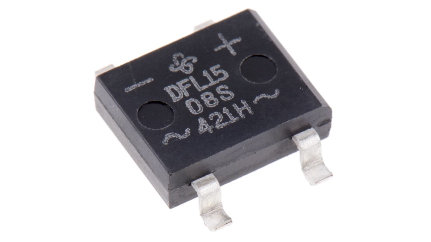 Vishay Bridge Rectifier, 1.5A, 800V, 4-Pin