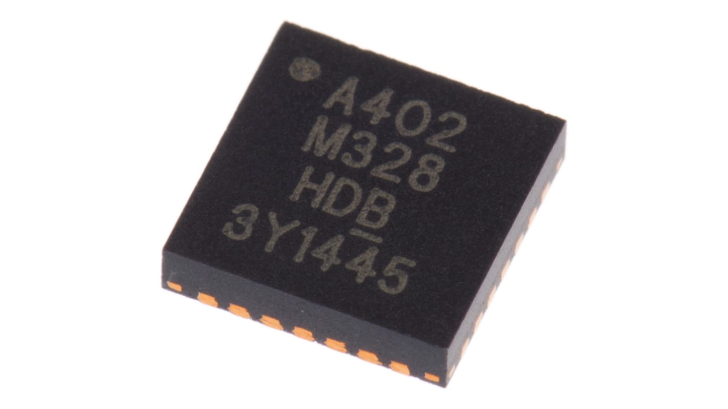 Microchip マイコン, 20MHz, 32 kB, フラッシュ, 28-Pin QFN