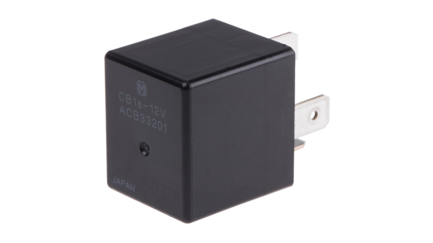 Panasonic Panel Mount Automotive Relay, 12V dc Coil Voltage, 40A Switching Current, SPST