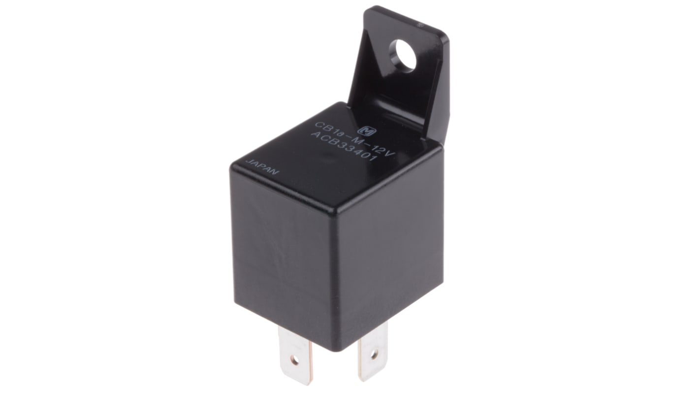 Relè per automotive Panasonic, 12V cc, 40A, SPST, Montaggio su flangia
