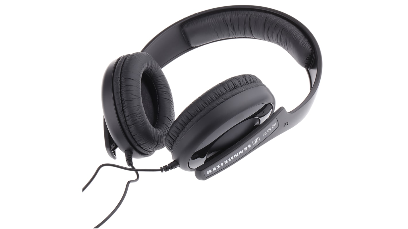 Sennheiser HD 65 TV Black Wired Over Ear Headphones