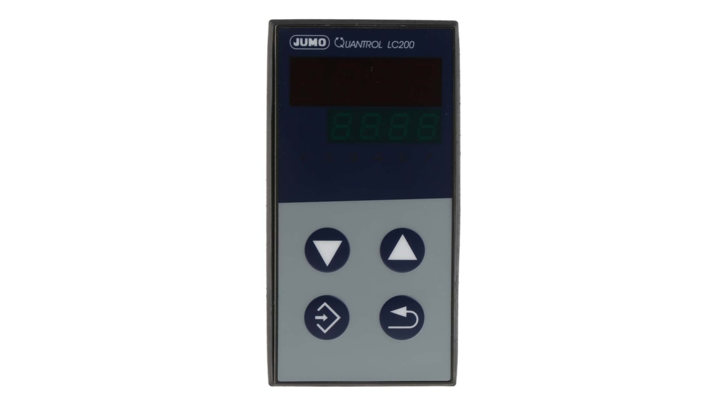 Rs-Online Termoregolatori PID Jumo QUANTROL 110 → 240 V ca 48 x 96mm 2 uscite Logico Relè