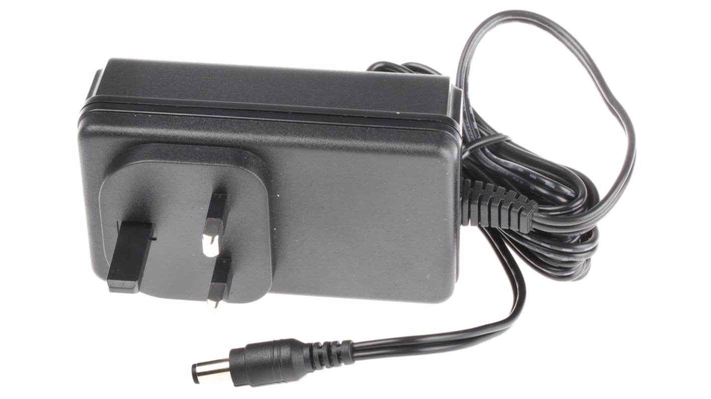 RS PRO 60W Plug In Power Supply 12V Output, 0 → 5A Output