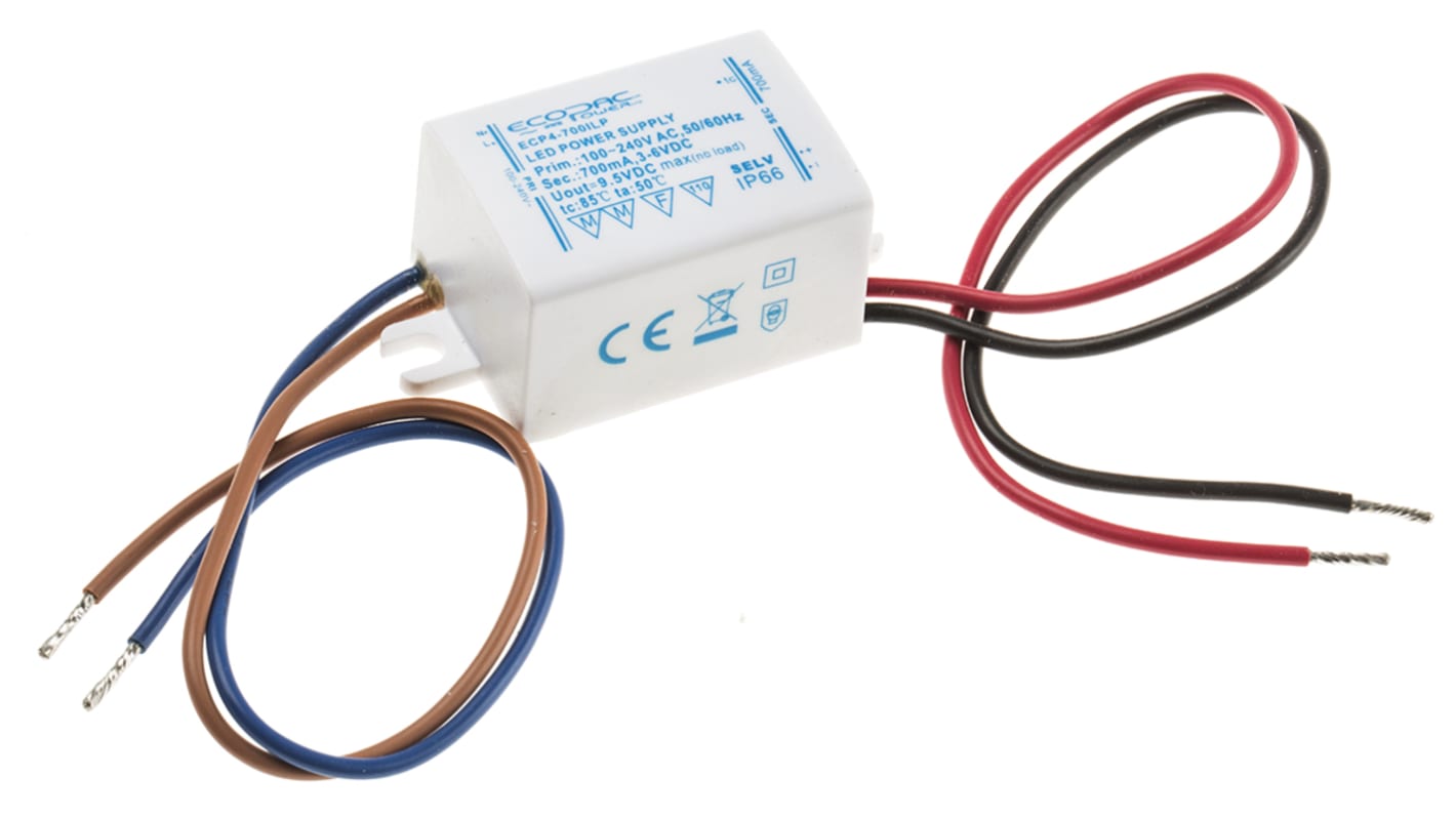 RS PRO, 6V Output, 4W Output, 700mA Output, Constant Current