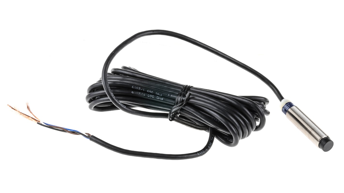 Rs-Online Sensore di prossimità Cilindro filettato Telemecanique Sensors M12 rilevamento 4 mm 12 → 24 V c.c
