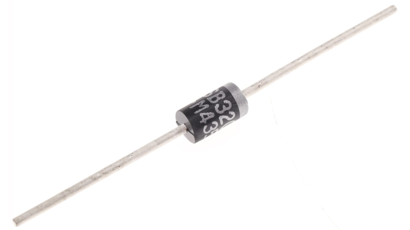 Vishay 200V 3A, Schottky Diode, 2-Pin DO-201AD VSB3200-M3/54