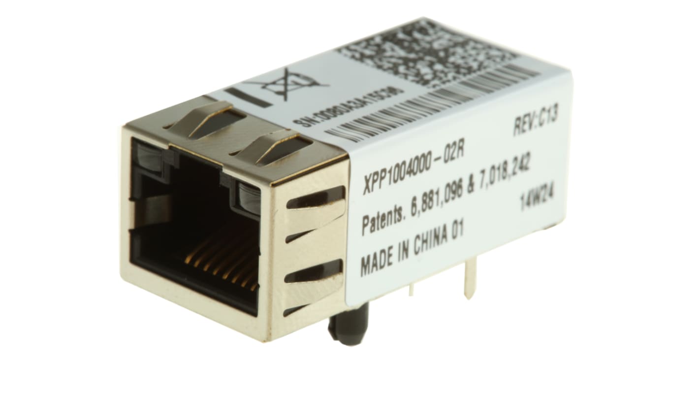 Lantronix XPP1004000-02R Networking Module, 10Base-T and 100Base-TX Link, ARP, AutoIP and SYSLOG (Protocols), BOOTP,