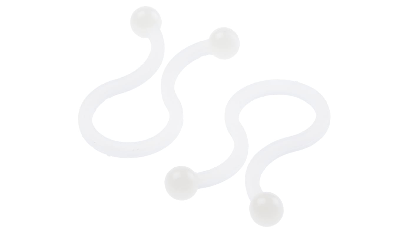 Clip Twister RS PRO in Nylon 66, Ø fascio 10.1mm max, 29.8 x 1.7 x 11.6mm