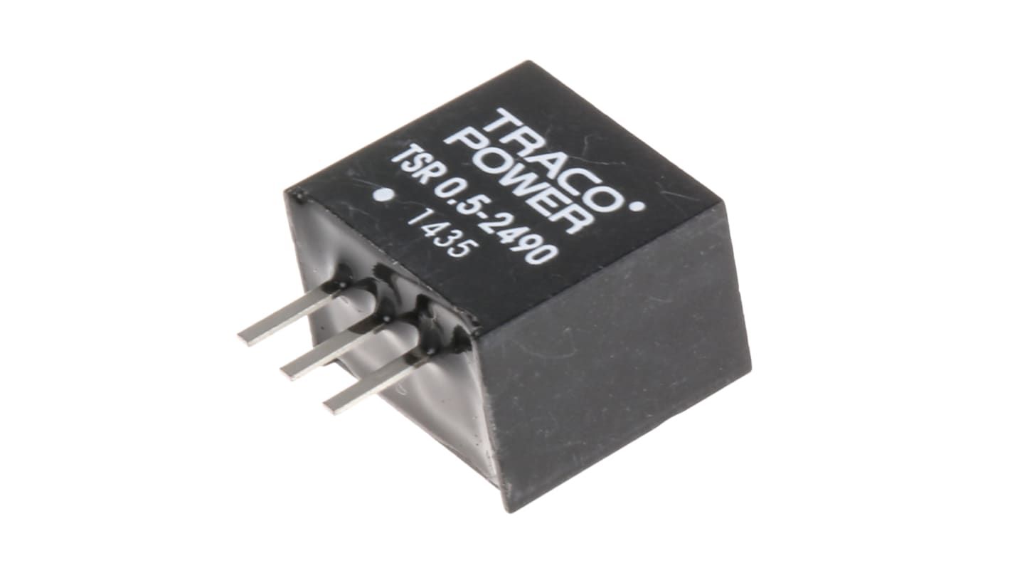 Regulator przełączający, Uwe 11 → 32V dc, Uwy 9V dc, Iwy 500mA, TRACOPOWER, TSR 0.5