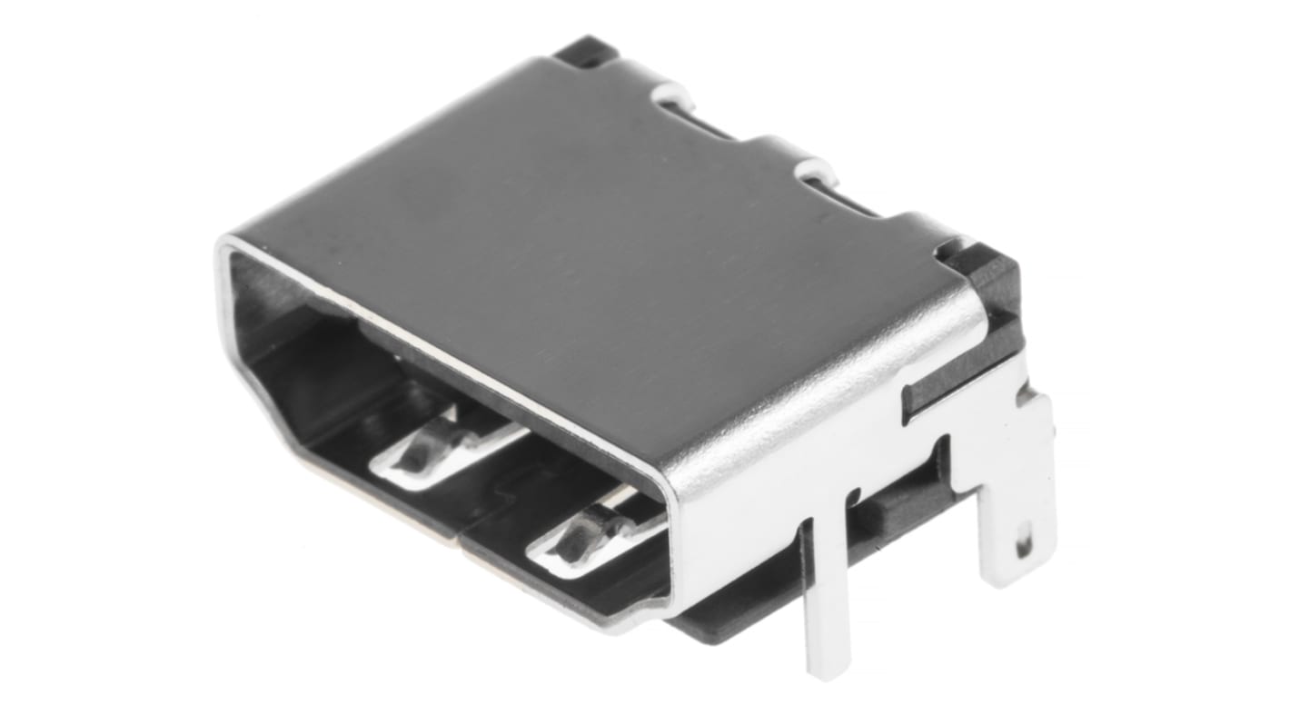 Wurth Elektronik HDMI Buchse Buchse 19-polig Standard gewinkelt 40 V dc