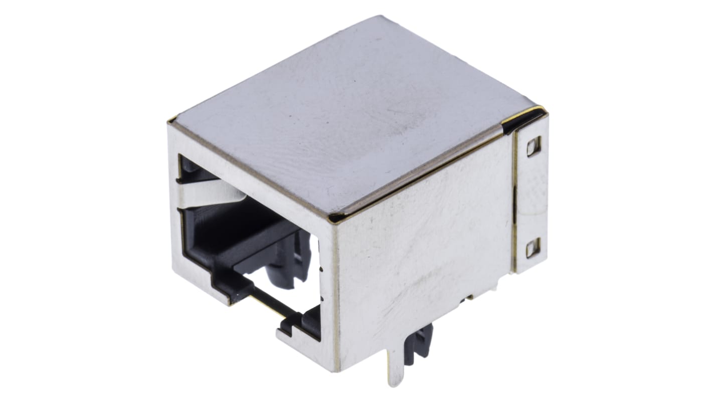 Connettore RJ45 Femmina Wurth Elektronik Cat5, 8 vie, Montaggio PCB