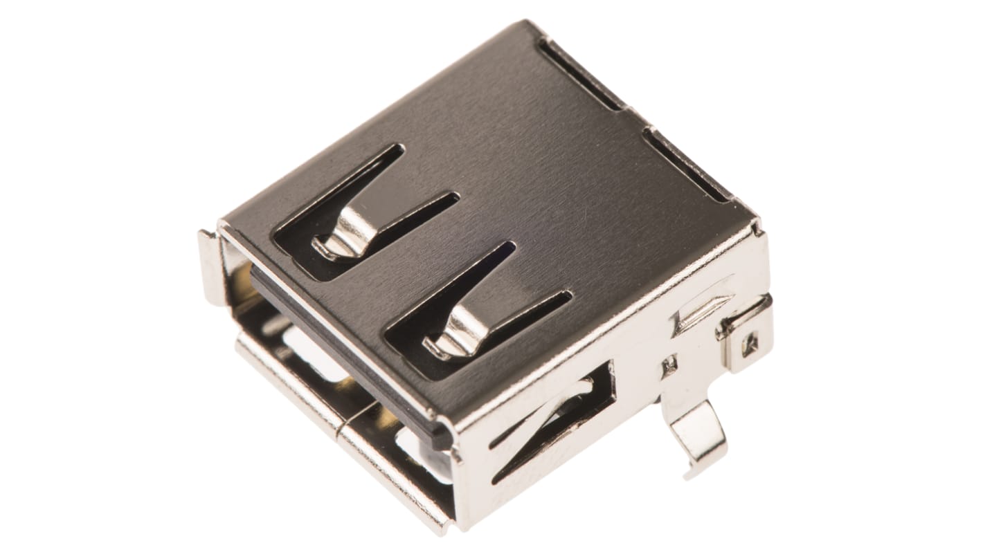 Conector USB Wurth Elektronik 62900416021, Hembra, , 1 puerto puertos, Ángulo de 90° , Montaje Superficial, Versión