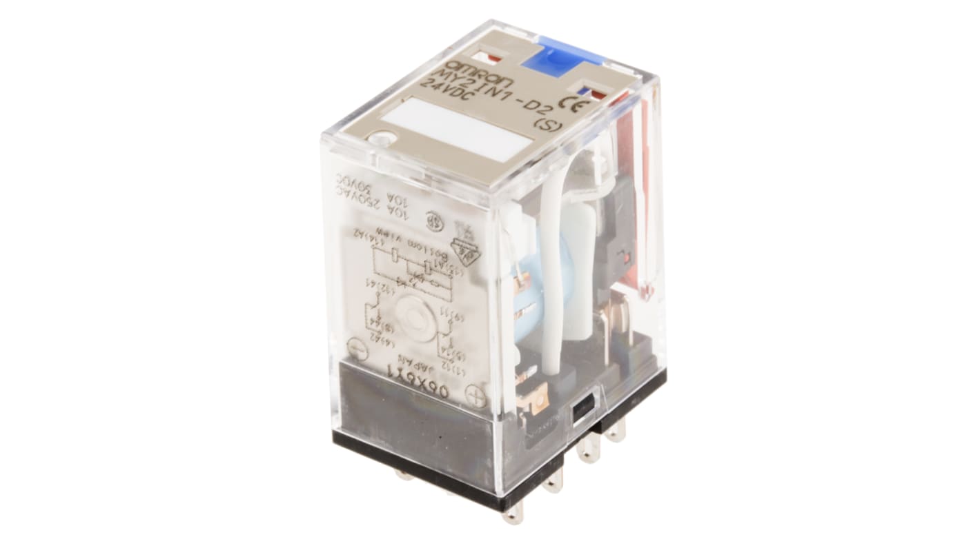 Omron Plug In Power Relay, DPDT
