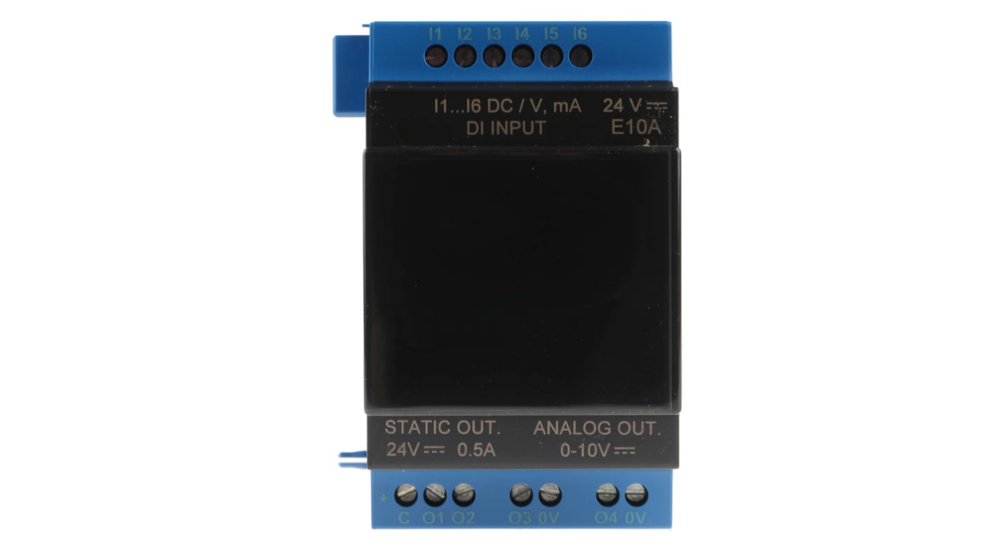 Crouzet IB IL 24 DO 4-XC-PAC Series PLC I/O Module for Use with em4 Series, 0 → 10 V, Configurable Digital,