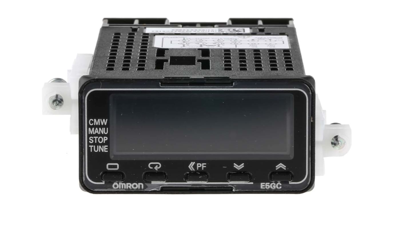 Omron E5GC Panel Mount PID Temperature Controller, 48 x 48mm, 1 Output SSR, Solid State Relay, Logic, 100 → 240 V ac