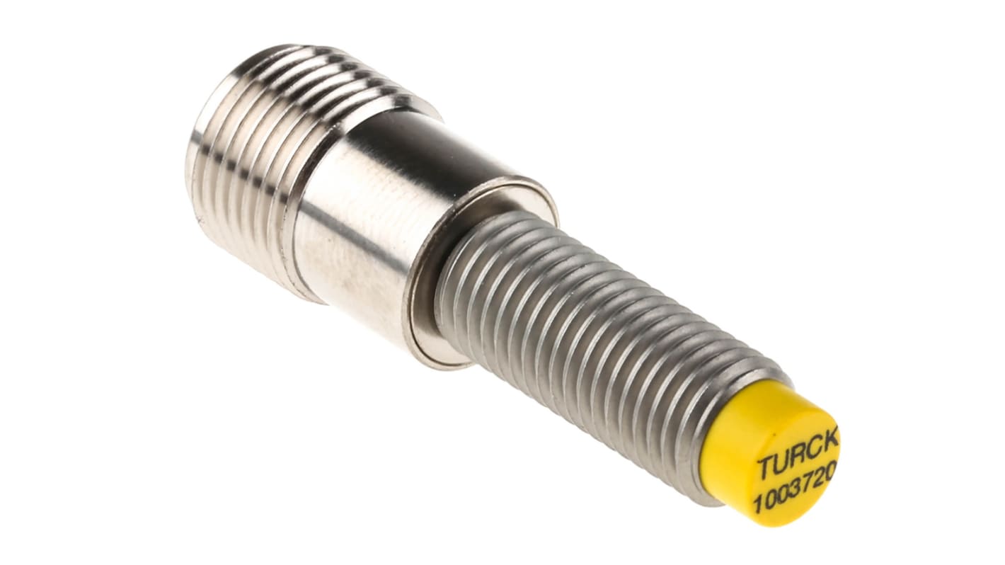 Turck Inductive Barrel-Style Proximity Sensor, M8 x 1, 3 mm Detection, NAMUR Output, 8.2 V dc, IP67