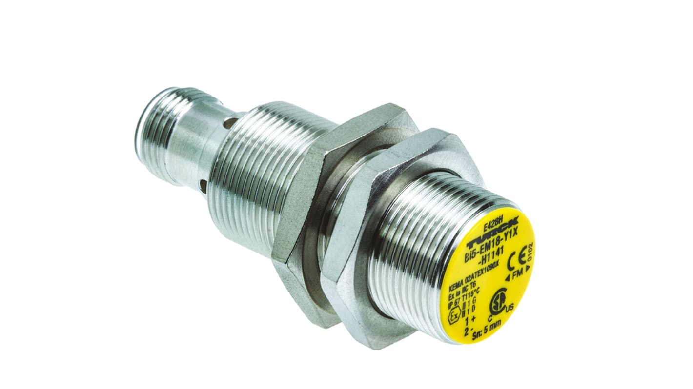 Rs-Online Sensore di prossimità Cilindro filettato Turck M30 rilevamento 10 mm 8 2 V c.c