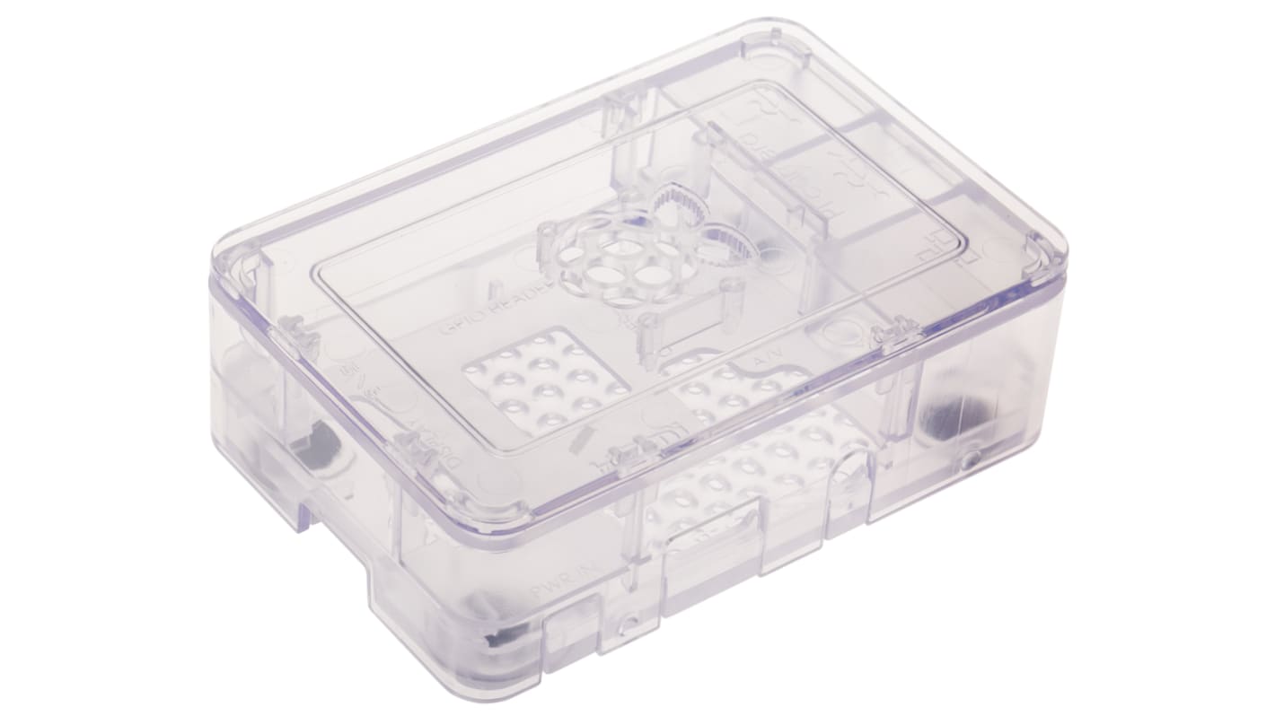 Case per Raspberry Pi RS PRO Trasparente