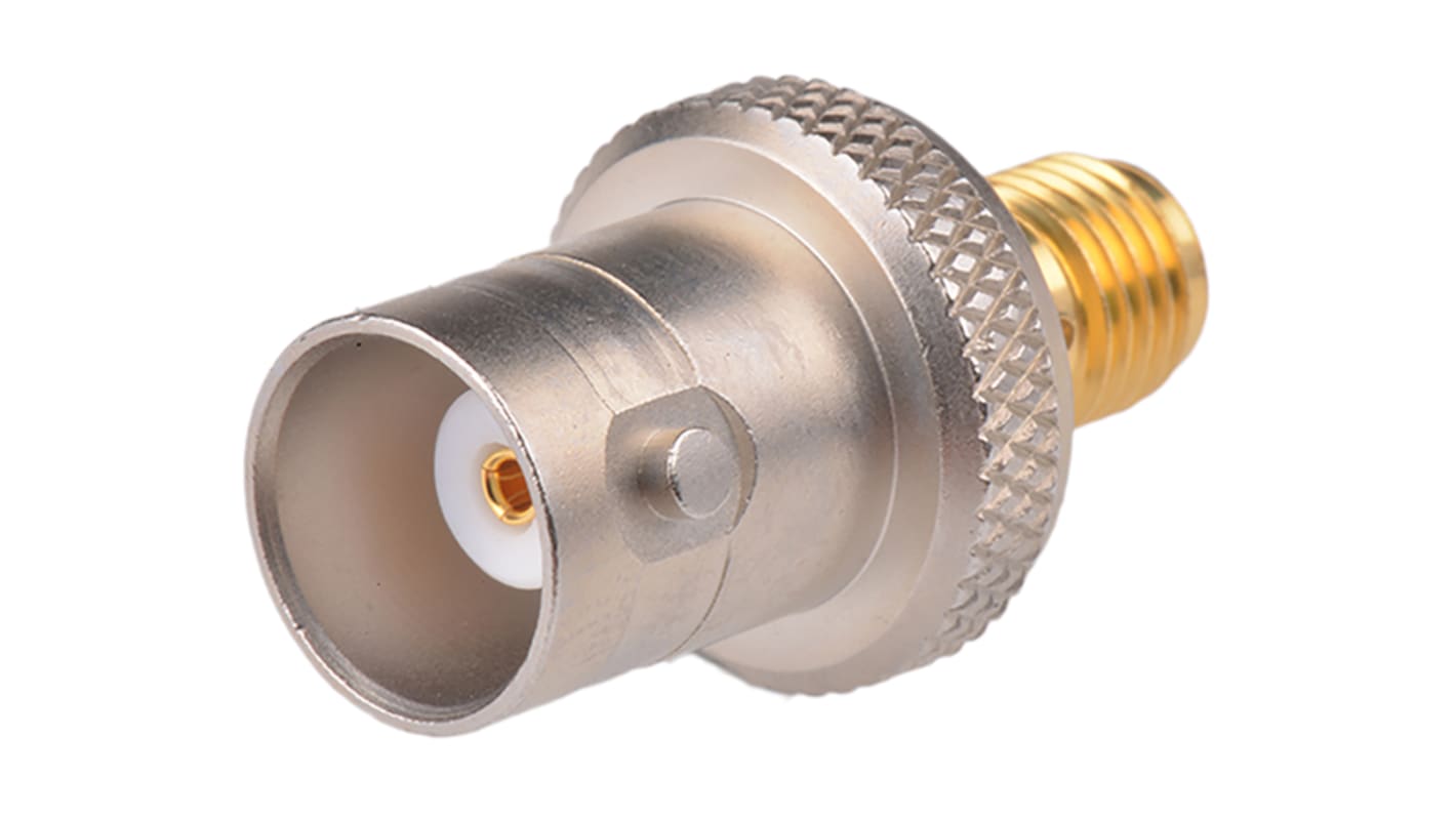 Rosenberger Straight 50Ω RF Adapter SMA Socket to BNC Socket 10GHz