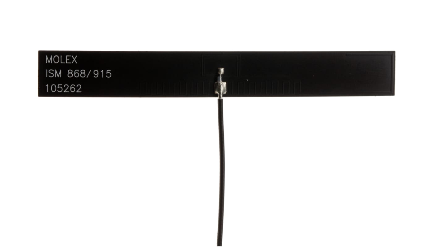 Molex 105262-0003 Square WiFi Antenna with UFL Connector, ISM Band