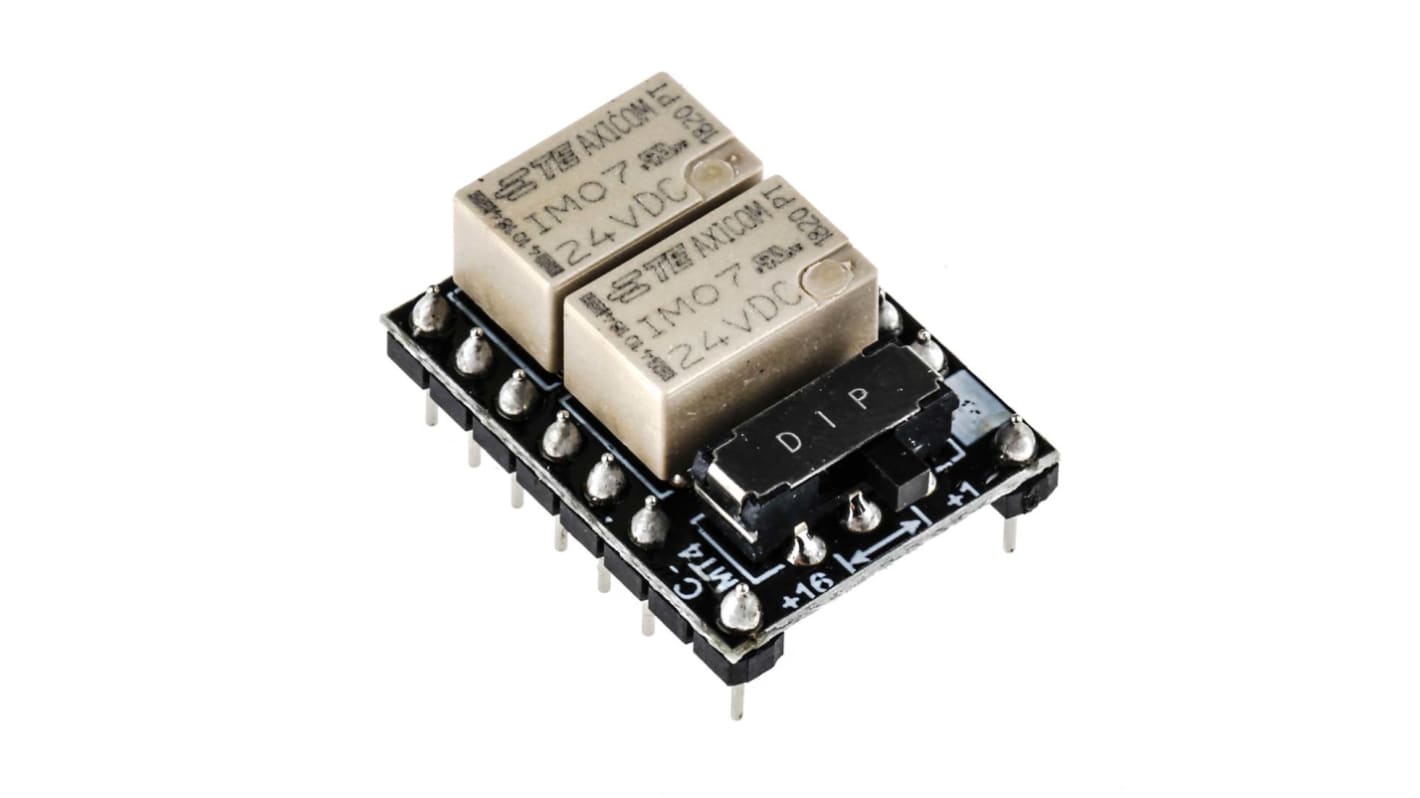 RS PRO PCB Mount Non-Latching Relay, 24V dc Coil, 2A Switching Current, 4PDT