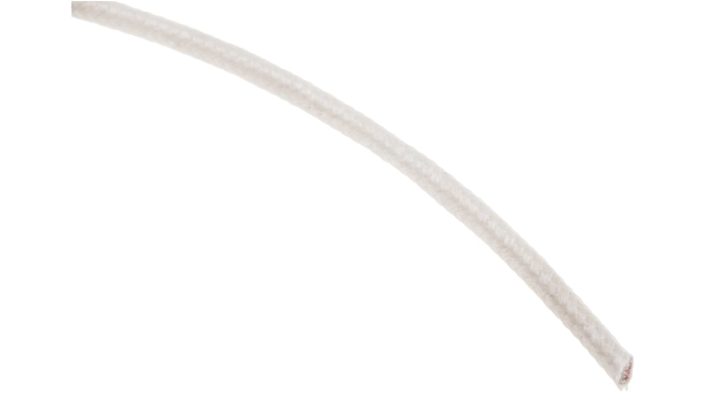 RS PRO Transparent 1 mm² Harsh Environment Wire, 17 AWG, 32/0.2, 50m, PFA Insulation