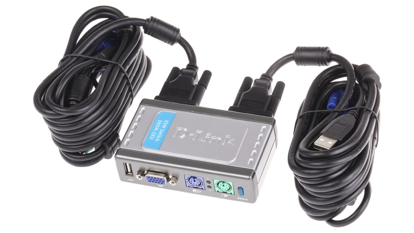 D-Link 2 Port KVM Switch