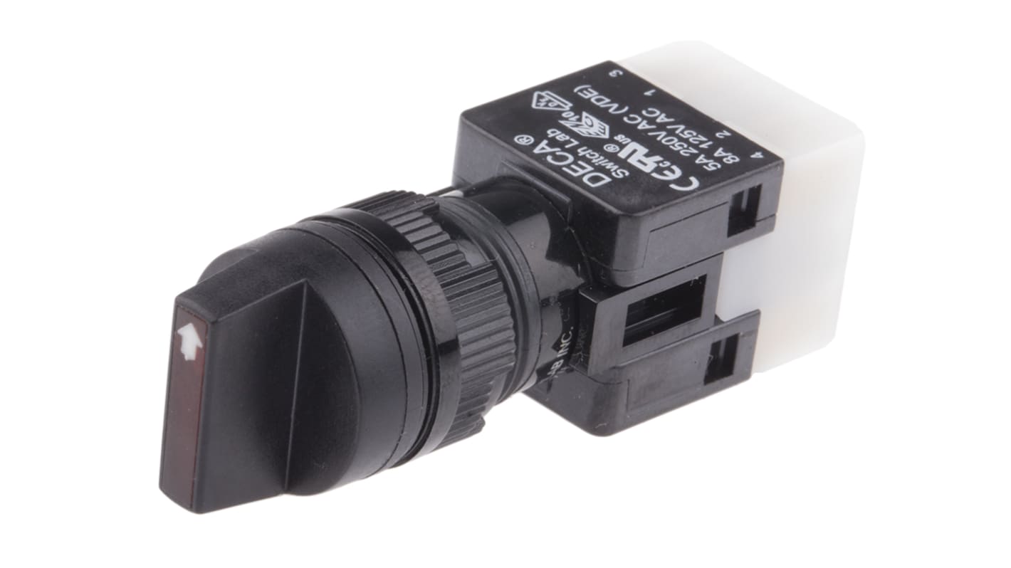 RS PRO Selector Switch - (NC/NO) 3 Positions