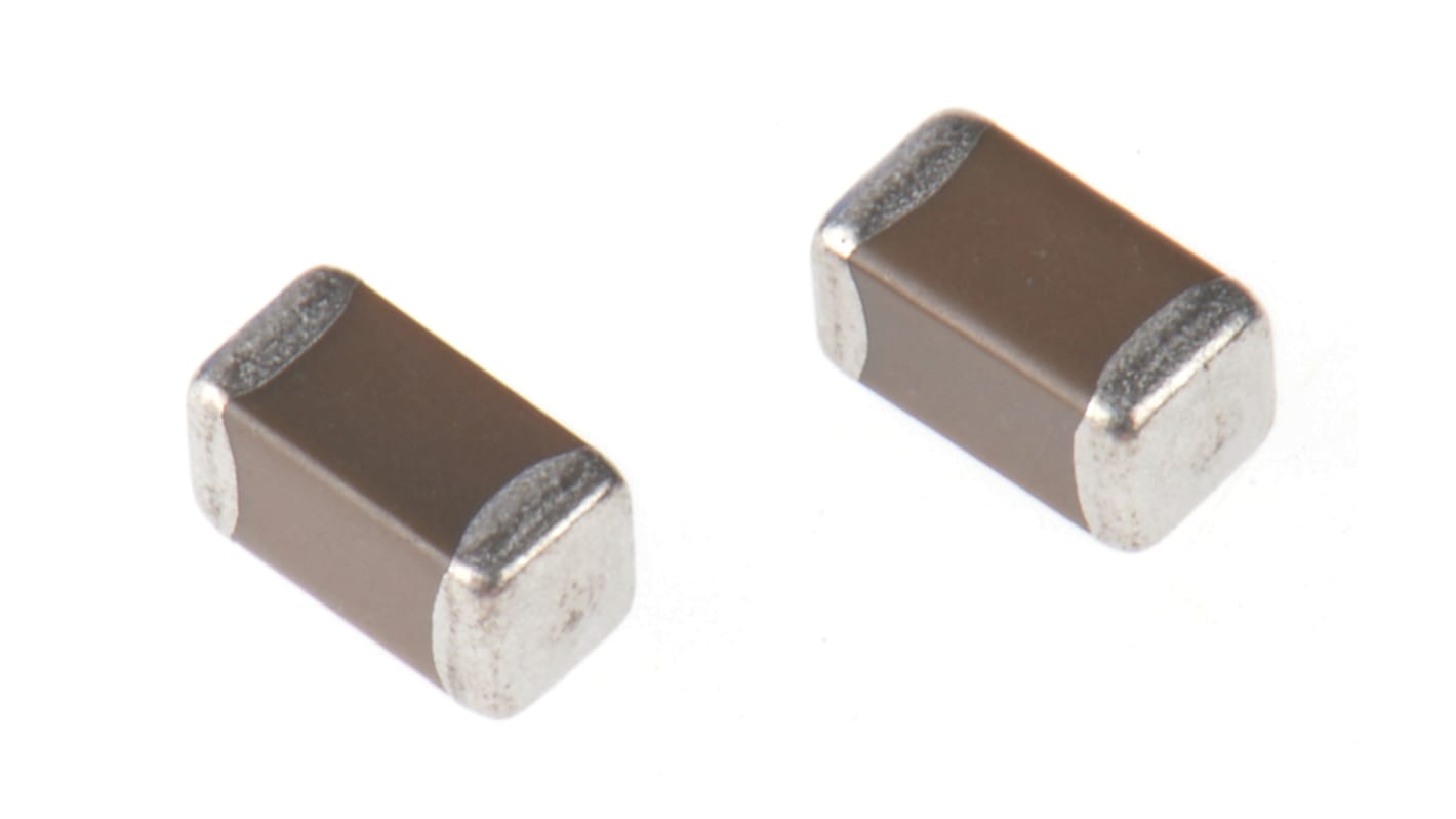 Murata 10μF Multilayer Ceramic Capacitor MLCC, 10V dc V, ±10% , SMD