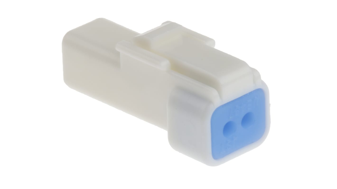 JST, JWPF Male Connector Housing, 2mm Pitch, 2 Way, 1 Row