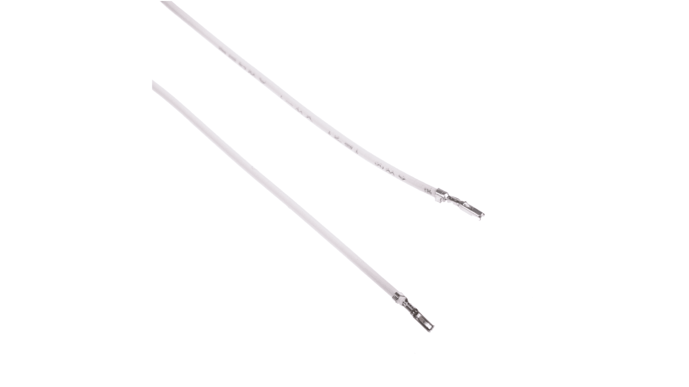 JST Female SSHL to Female SSHL Crimped Wire, 300mm, 0.08mm²
