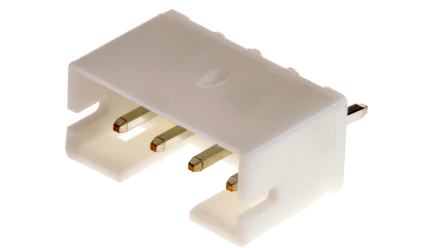 Wtyk PCB 4-pinowe raster: 2.0mm -rzędowe JST Przewlekany 2.0A 100.0 V.
