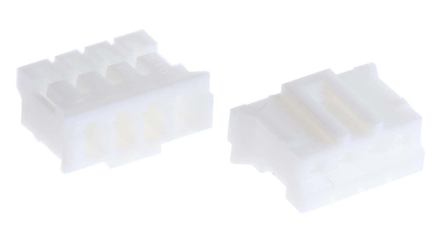 JST, PHR Female Connector Housing, 2mm Pitch, 4 Way, 1 Row