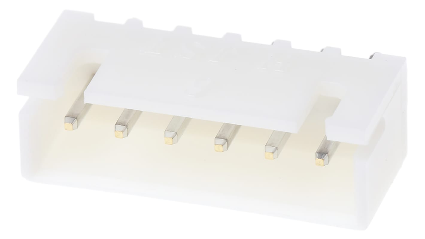 File di contatti PCB JST, 6 vie, 1 fila, passo 2.5mm