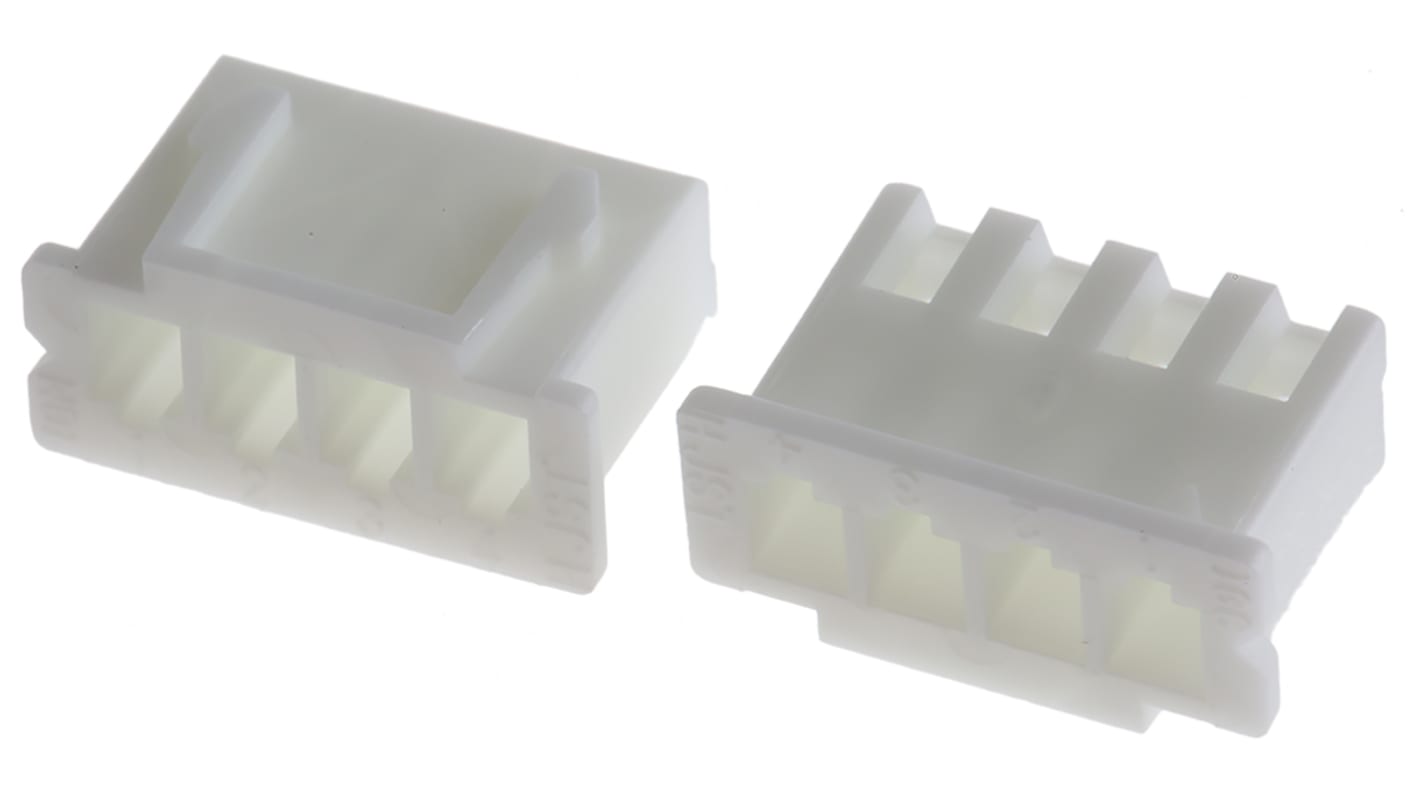 JST コネクタハウジング 4極 ピッチ：2.5mm 1列 XHP-4