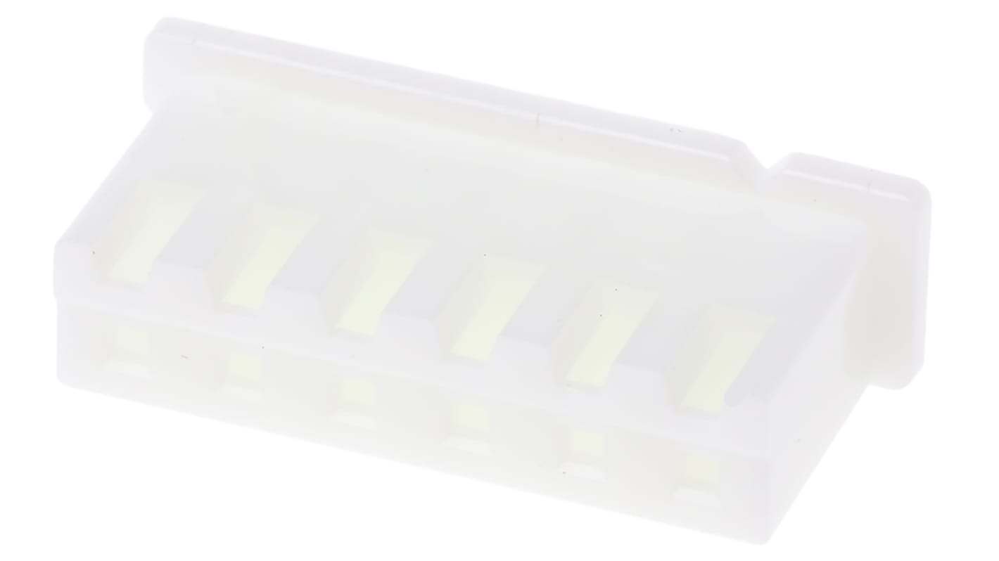 Corpo connettore automotive JST Femmina, 6 vie, 1 fila, passo 2.5mm