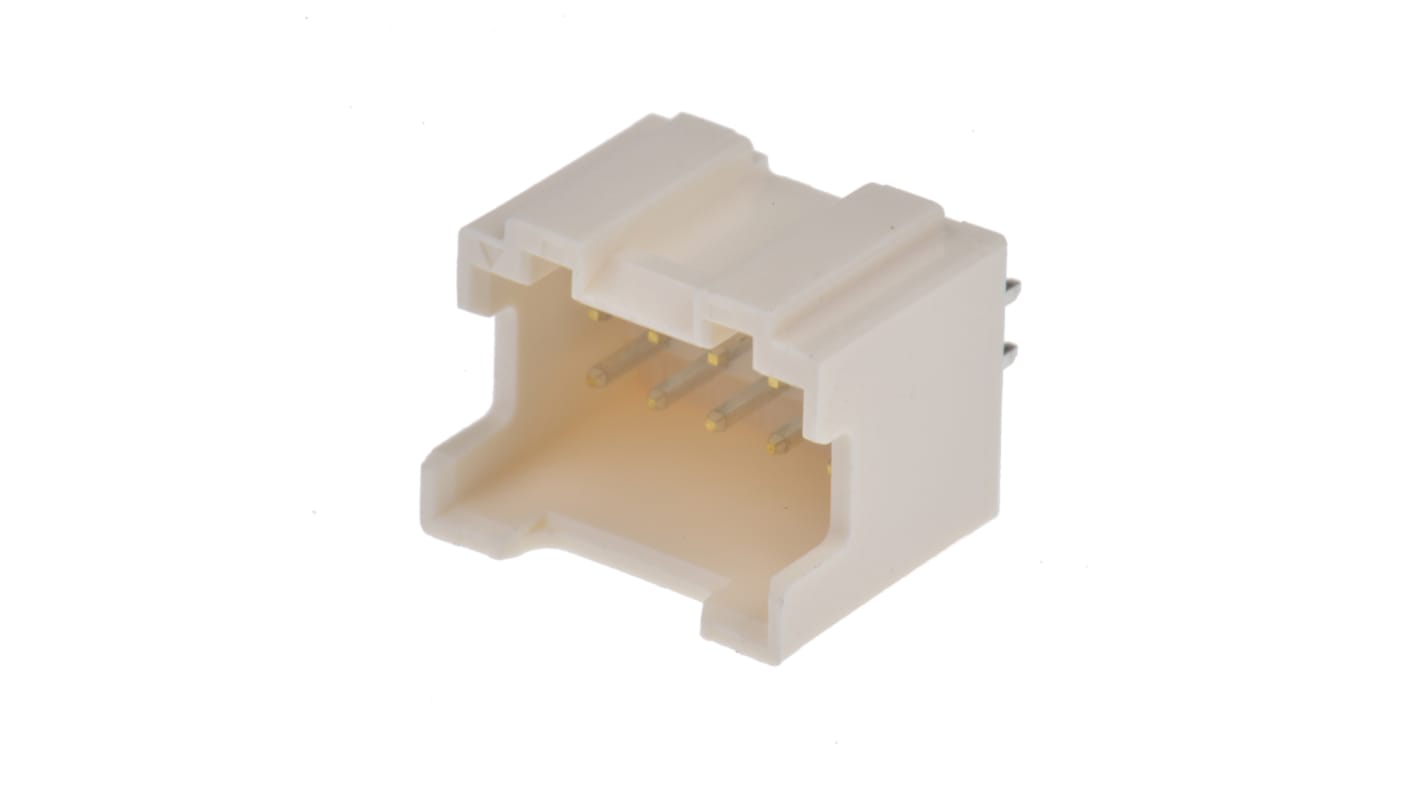 JST PAD Series Straight Through Hole PCB Header, 10 Contact(s), 2.0mm Pitch, 2 Row(s), Shrouded