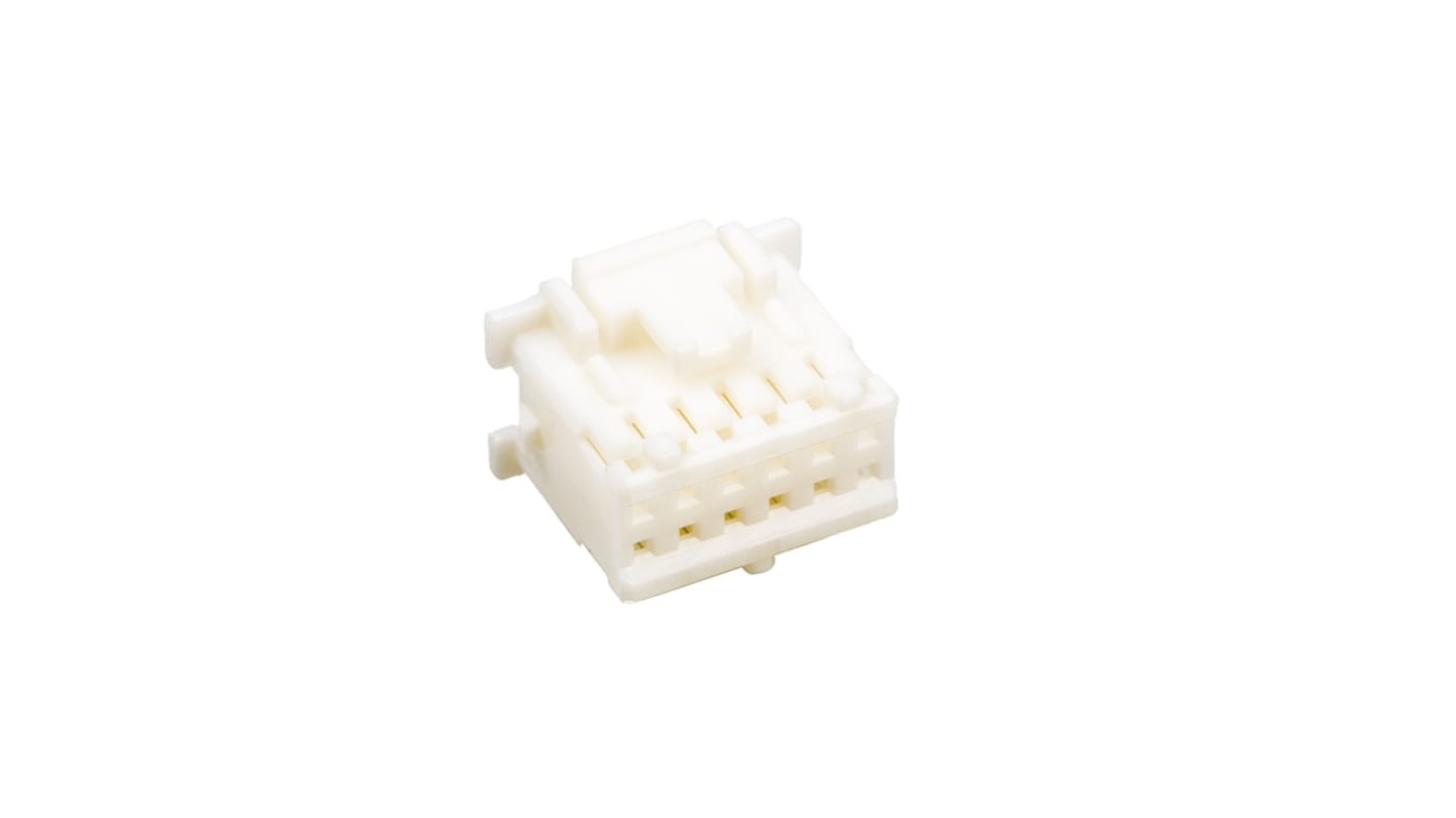 JST, PADP Female Connector Housing, 2mm Pitch, 12 Way, 2 Row