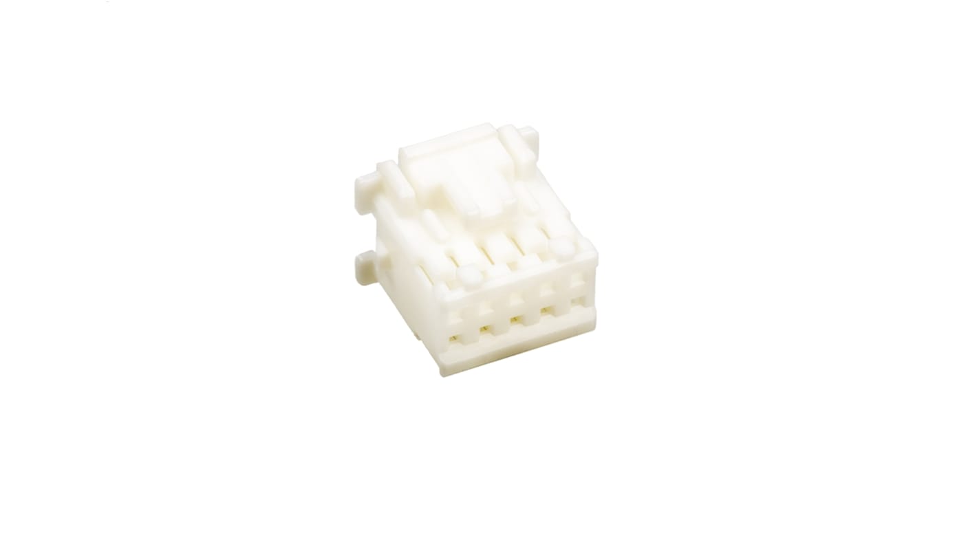 JST, PADP Female Connector Housing, 2mm Pitch, 10 Way, 2 Row