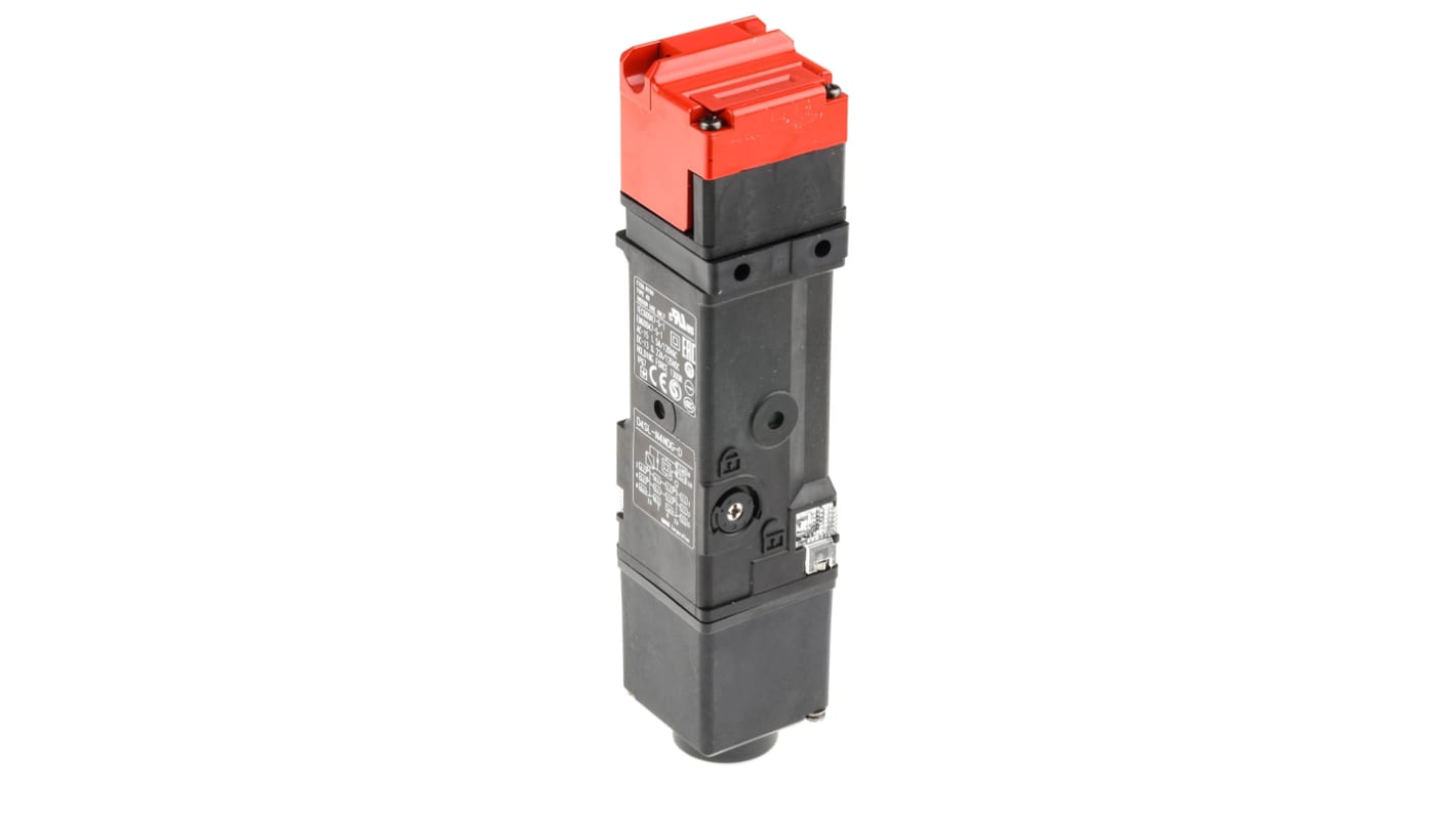Omron D4SL-N Series Solenoid Interlock Switch, Power to Lock, 24V dc, 2NC/NO + 2NC/NO