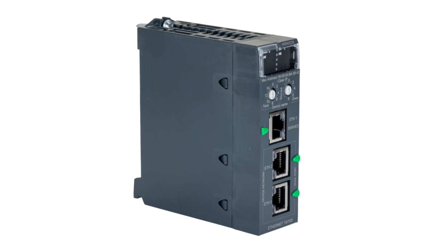 Schneider Electric Modicon M580 Series Communication Module for Use with Modicon M580 Ethernet I/O Architecture