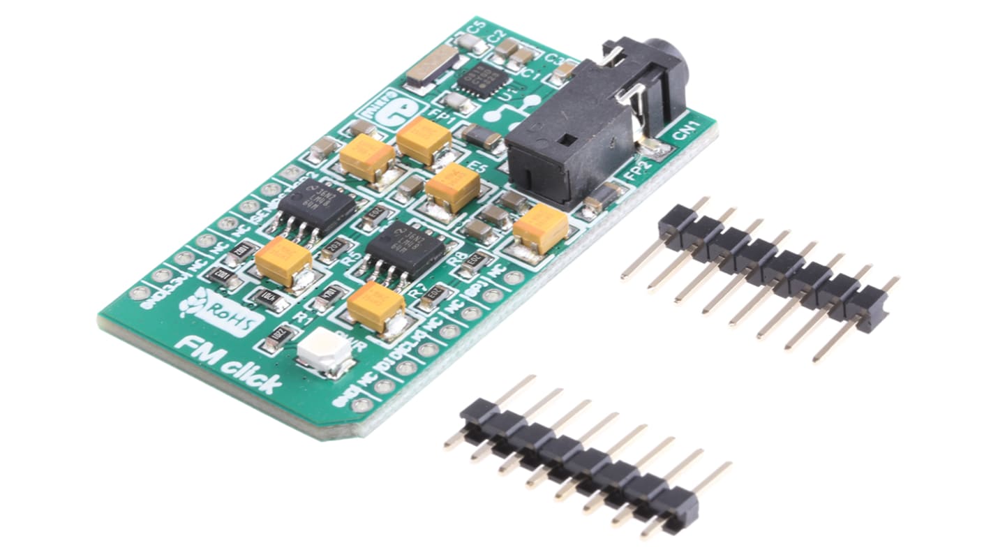 MikroElektronika FM click Si4703 mikroBus Click Board 76 → 108MHz MIKROE-1431