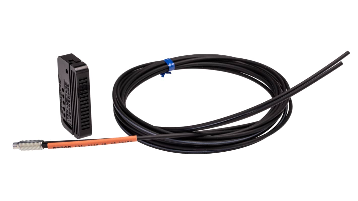 Sensore per fibre ottiche Omron, M6, Plastica, IP67